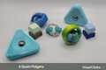 Quiet Fidget Toy Bundle for School Discreet Pocket Fidget for Student Office Desk Toy Portable Classroom Sensory Fidget Tool