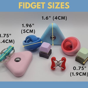 Quiet Fidget Toy Bundle for School Discreet Pocket Fidget for Student Office Desk Toy Portable Classroom Sensory Fidget Tool No