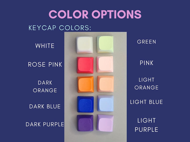 Mechanical Keyboard Fidget Desk Toy Office Supply Gaming Gift Sensory Toy Fidget Clicker Custom Switch Purple Pink Workspace Decor Table image 7