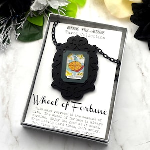 ROUE DE LA FORTUNE Tarot Collier