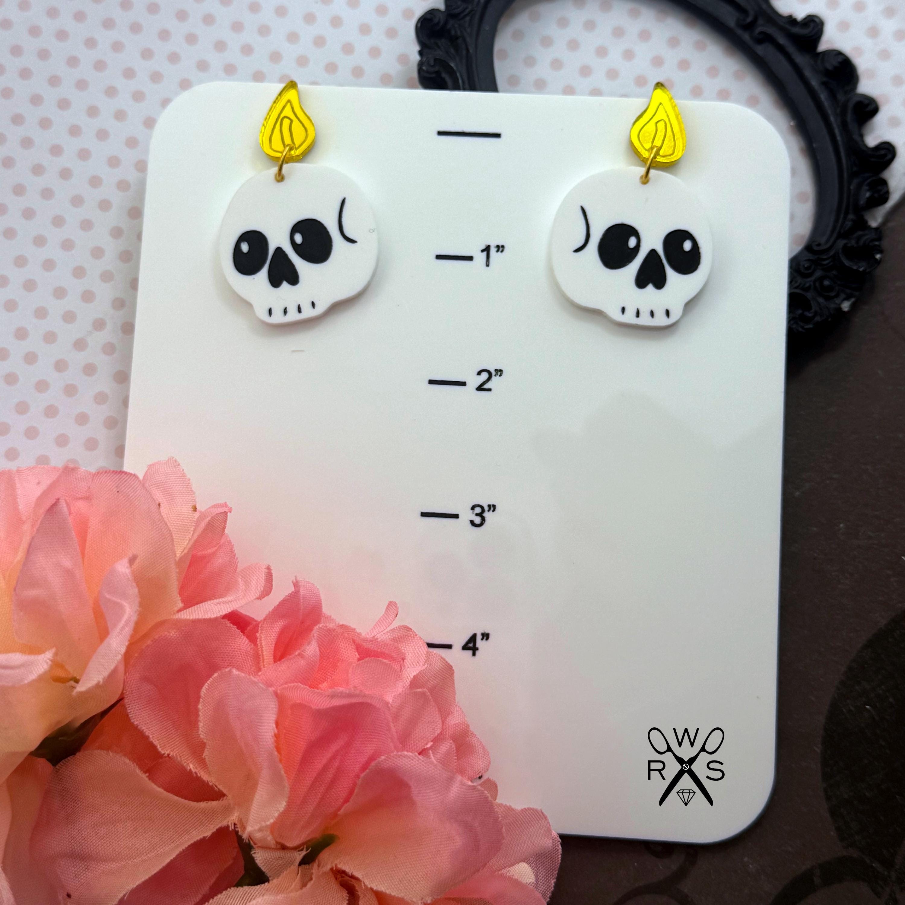 スカルキャンドルダングル - Etsy 日本