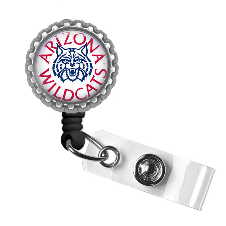 Arizona Wildcats University of Arizona Retractable Badge Reel ID