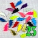 LIGHTNING BOLT LOT Set of 25 Charms or Cabs in Laser Cut Acrylic 