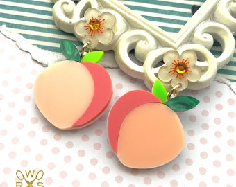 Peach Paradise Dangles