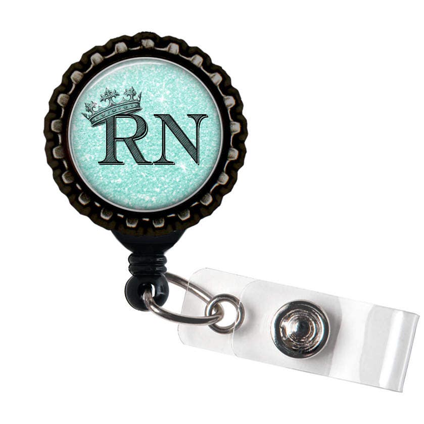 MA Royalty - Resin Pink Retractable Badge Reel ID Holder