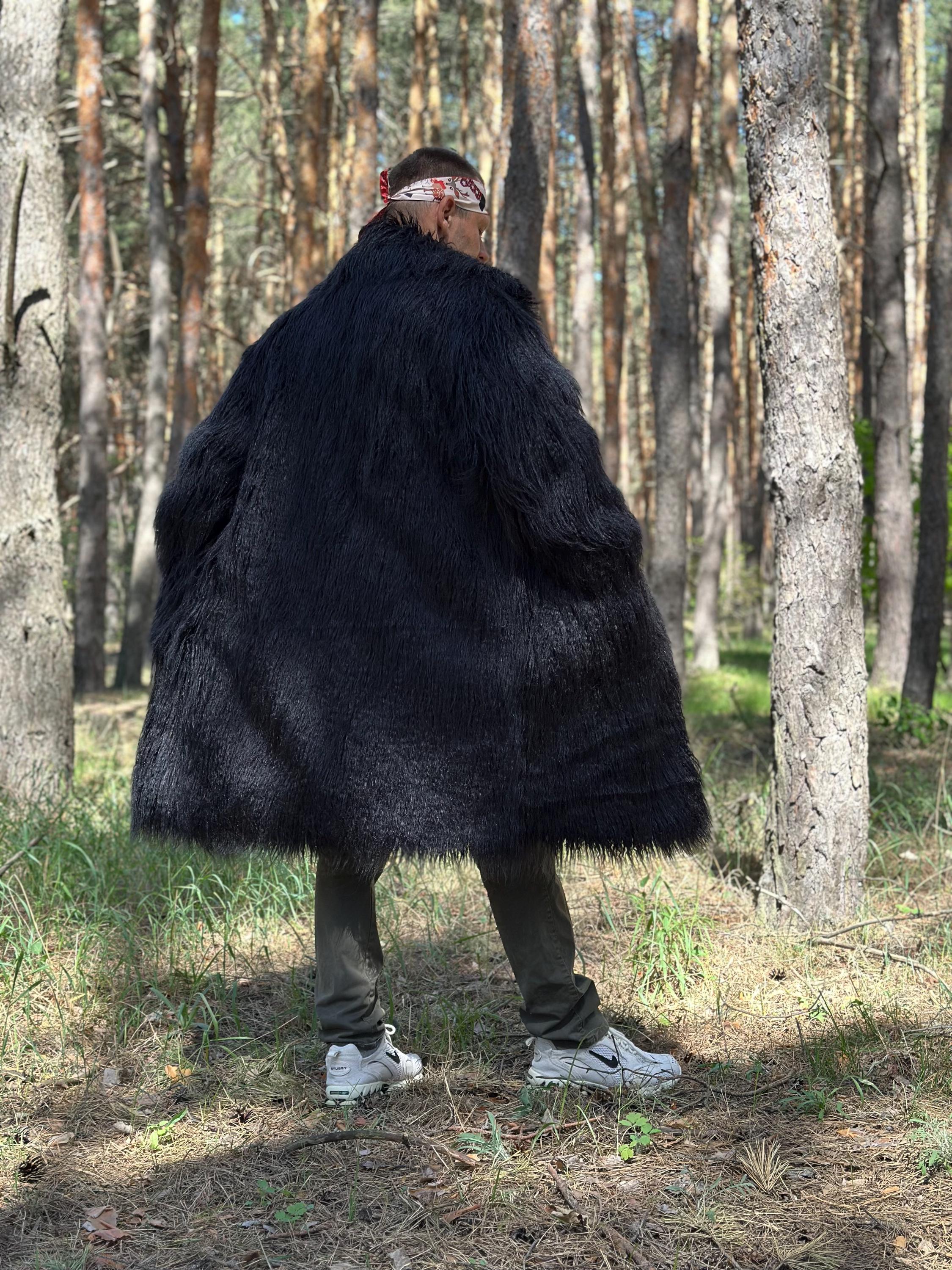 コート PLAIN FW25 TIBET FUR SHORT JACKET (CLA24102 BORDEAUX) Jacket, Fleece, Hooded Pullover, Faux Mongolian FurTrim