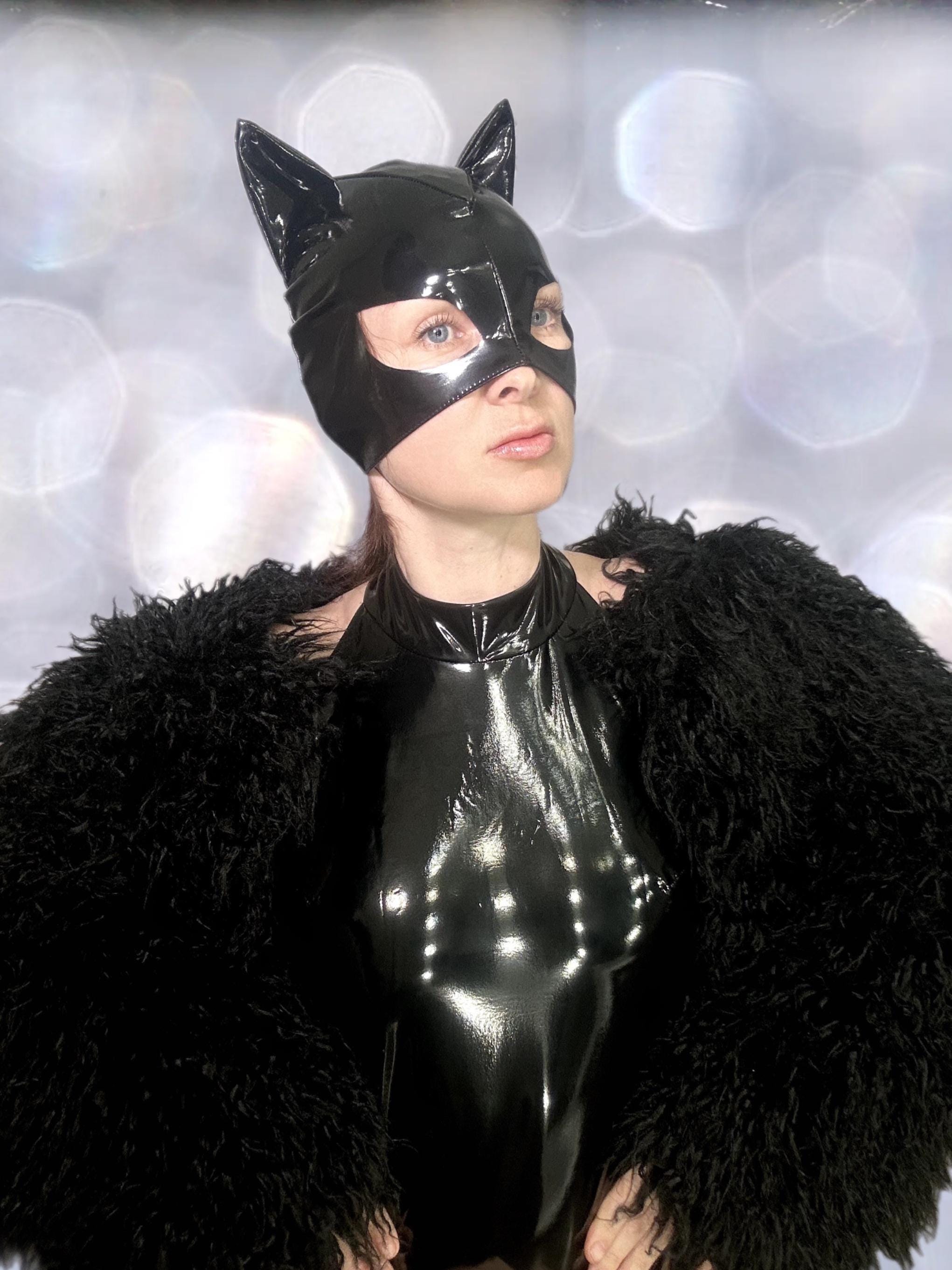 Produktbild von Catanzaro Katzen Maske PETIT CHAT Schwarz Katzenohren Wetlook