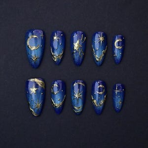 Sternenhimmel nagel - Etsy.de