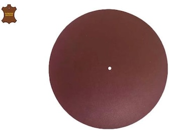 Goat Leather Turntable Mat