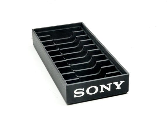 DAT Digital Audio Tape Tray SONY (Heavy Duty Design, Holds 10 tapes)
