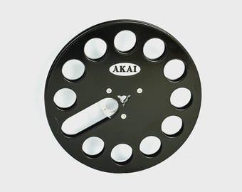 7" Black Akai Aluminium Reel