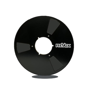 10.5" Schwarzes ReVox Reel mit Tonband