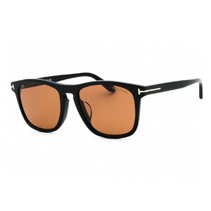 Tom Ford FT-0930-F 01E Shiny Black/Amber