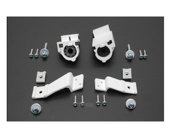 Audi Coupe 80 90 B3 Typ89 LEFT Hella Valeo Scheinwerfer Ersatzhalter Headlight Holders H6