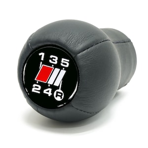 For Audi Sport Gear Knob Shift B2 B3 B4 Coupe Cabrio 80 S2 100 C3 C4 UR Quattro 5 Speed