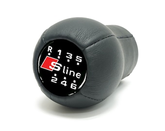 For Audi Sport Gear Knob Shift B2 B3 B4 Coupe Cabrio 80 S2 100 C3 C4 UR Quattro