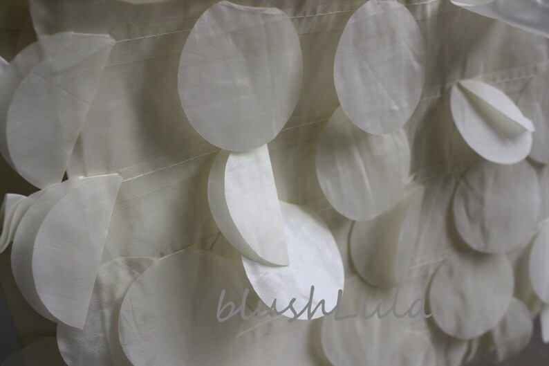 SALE Ivory Ruffle Tablecloth or Runner for Dessert Table Cake Etsy