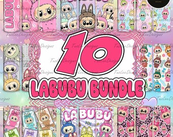 9+ Cartoon 20oz Tumbler Wrap Bundle PNG, Gift for Kids, Trending Pink Cartoon Character 20oz Skinny Tumbler Wrap PNG, Funny Cartoon Wrap Png