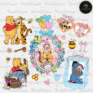 Regno magico, orso dei cartoni animati e amici png, fiocco specchio magico dei cartoni animati alla moda png, viaggio di compleanno per ragazzi e ragazze png, fiocco civettuola dei cartoni animati png
