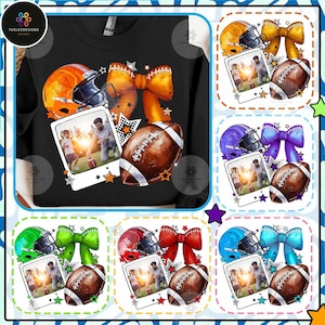 カスタムCanvaテンプレート フットボール写真挿入バンドルPng、トレンドPng、フットボールママPng、コケットフットボールPng、フットボールCanvaPng、試合当日