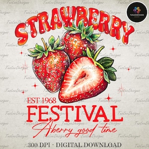 Strawberry Png, Aesthetic Summer Png, Girls Trip Png, Retro Summer Png, Beach Vibes Png, Trendy Summer Png, 2025 Summer Trendy Shirt Designs