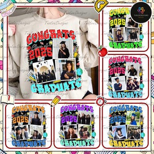 Kids Graduation Canva Editable Template, Custom School Elementary Grad Shirt, Class Of 2025 Pre-k Grad Png, Congratulation Graduate Png