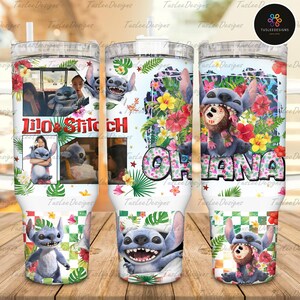 Blue Monster Character 40 OZ Tumbler Wrap Design, Digital Download, Skinny Straight Wrap, Cartoon 40 OZ Tumbler Wrap, Bestseller tumbler