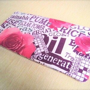 Retro Rozen en puzzels - Apple Magic Wireless Keyboard Sleeve Samsung Wireless Keyboard Case - Gewatteerde en ritssluiting