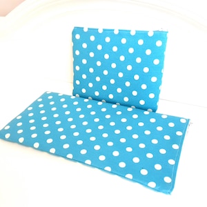 POLKA DOTS - Set di Apple Magic Keyboard Sleeve e Apple Magic Trackpad, tastiera con tastierino numerico, 8 opzioni di colore: rosso, blu, verde acqua