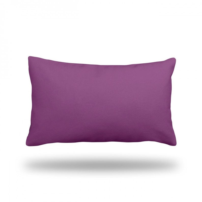 Dark Purple Decorative Throw Pillow Pillow Cover Pillow Etsy