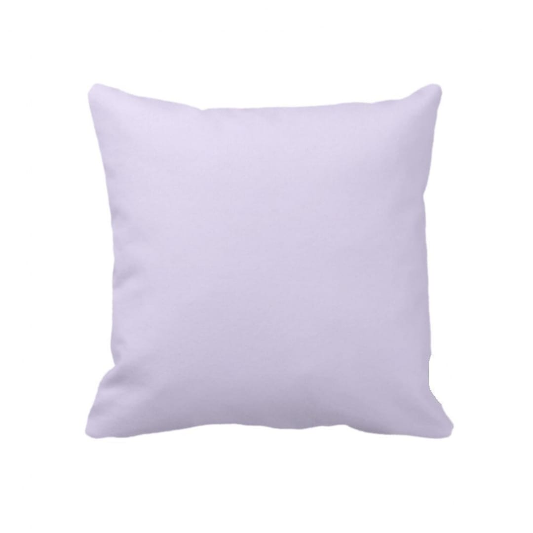 Clara Clark Plush Solid Decorative Microfiber Square Throw Pillow Cover  with Throw Pillow Insert for Couch, Orchid Purple, 26x26, 4 Piece  Decorative Soft Throw Pillow Set 