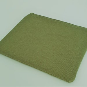 KHAKI GREEN - Apple Magic Trackpad Sleeve, Cover, Bag Trackpad 1 or Trackpad 2 - Padded and Zipper Closure