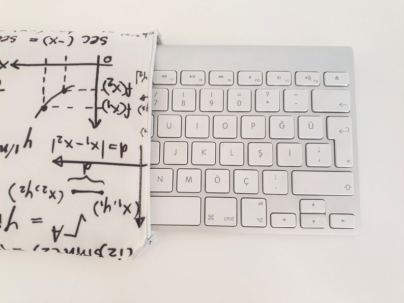 MATH Wireless Keyboard Sleeve Apple Magic Keyboard with Numeric Keypad- Padded and Zipper Closure Case Apple Magic Keyboard Sleeve