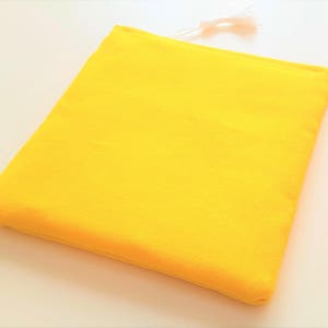 YELLOW  - Apple Magic Trackpad Sleeve, Case, Cover, Bag for Trackpad 1 or Trackpad 2 - Padded and Zipper Closure