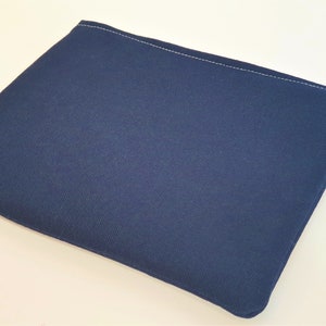 DARK NAVY  - Apple Magic Trackpad Sleeve, Cover, Bag Trackpad 1 or Trackpad 2 - Padded and Zipper Closure