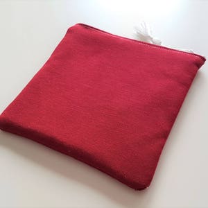 RED- Apple Magic Trackpad Sleeve, Apple Trackpad 1, Apple Trackpad 2, Logitech Trackpad for Mac Cover, Bag - Padded and Zipper Closure