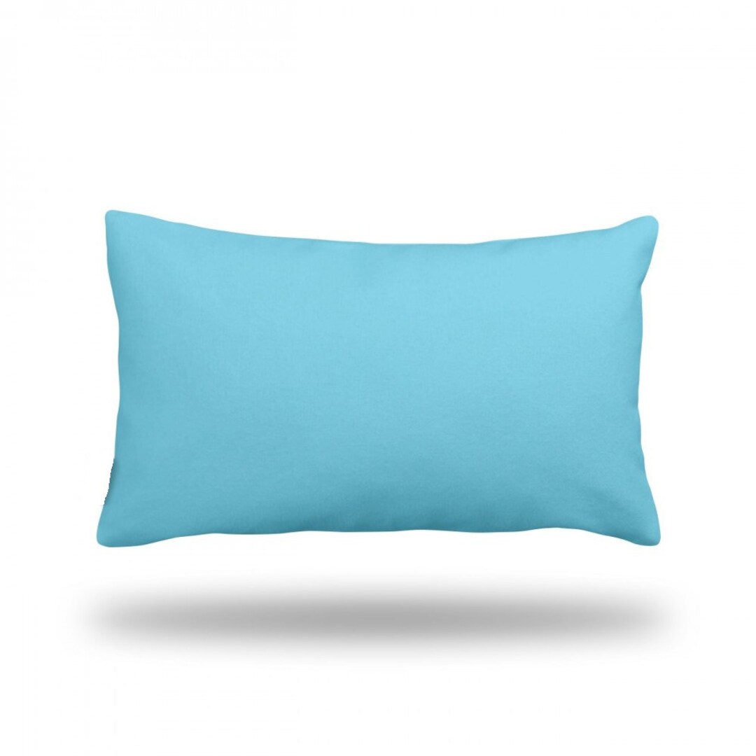 Baby Blue Throw Pillow, Decorative Pillow, Pillow Cover, Pillow Insert