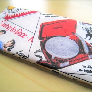 VINTAGE ADS - Apple Magic Keyboard Sleeve, Apple Keyboard Case, Samsung Wireless Keyboard Sleeve - Chiusura imbottita e
