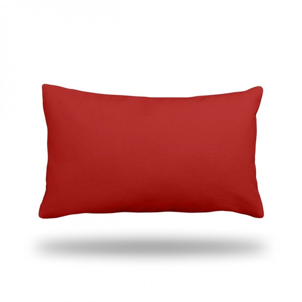 Red Pillow Case Etsy