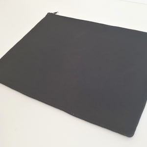 SOLID BLACK - iPad Case, iPad 9.7 , iPad Pro Sleeve 10.5&quot;, 12.9&quot;, iPad Air 2 - Case for any iPad or Tablet - Sleeve, Bag, Cover - Padded