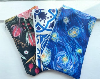 Set of 3 mini pouches