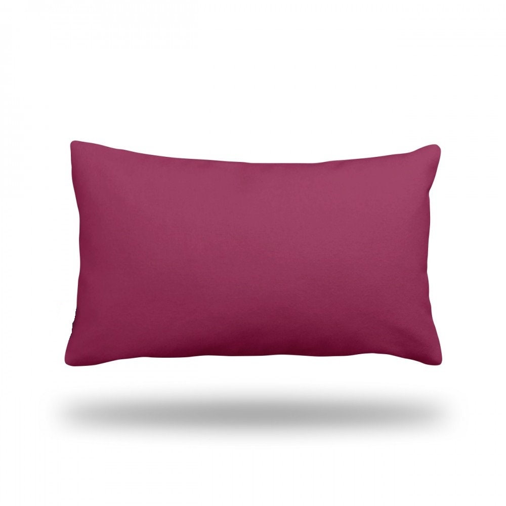 fuchsia throw pillow