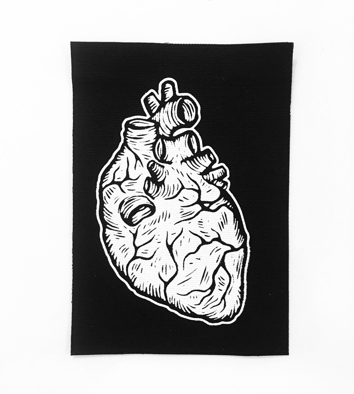 Patches for Jackets Anatomical Heart Sew on Punk Patches Etsy