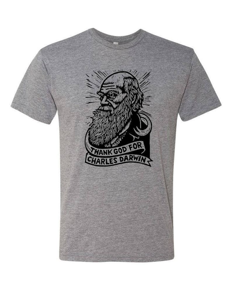 Charles Darwin Tshirt Science Tshirt Men's Gifts Etsy