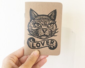 Quaderno per amanti dei gatti - Quaderno Bullet Journal - Quaderno da viaggio - Piccolo diario tascabile - Album da disegno