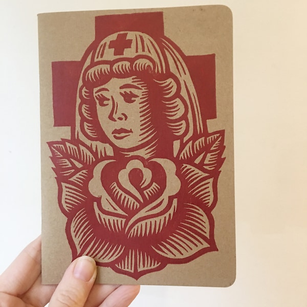 the report of the week merch Nurse Gift - Nurse Pocket Journal Notebook - Nurse Appreciation Week - Old School Nurse Tattoo Art - Nurse Graduation Gift