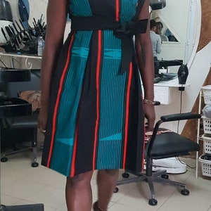 Handmade wax dress