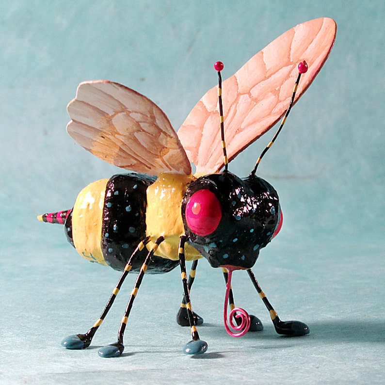 Bee, Sculpture, Birthday Gift, For Him, For Her, Gift, Nursery, Boyfriend, Girlfriend, Brother Sister, Easter, Friend, Gift Idea, Child Art