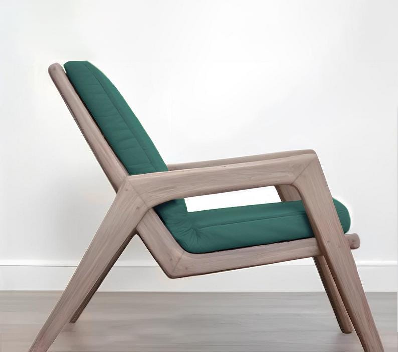 Mid-century Lounge Chair - Etsy