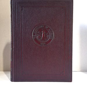 1970 University of Alabama Corolla Yearbook Coach Bear Bryant Crimson Tide